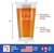 Vintage 1990 Pint Glass for Beer - 34th Birthday Gifts