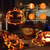 3 Pack Halloween Window Light Spider Witch Hat 