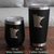 Minnesota Outline Insulated Wine Tumbler - Minnesotans Gifts