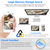 E27 WiFi Bulb Camera 1080P FHD WiFi IP Pan