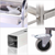 Tier Stainless Steel Kitchen Trolley Bowl Collect Service FoodCart x 