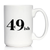 49ish Coffee Mug - 50th Birthday Gifts and Decor