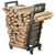 18.5x10.86x23.42in Firewood Log Rack