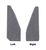 Smith's Carbide Replacement Blade Right Precision Grind SINGLE BLADE 