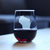 Wisconsin Outline Stemless Wine Glass - Cheesehead Gifts