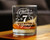 Cheers 7  Whiskey Rocks Glass - 7th Anniversary Gifts