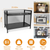 Bakers Rack Carbon Steel Kitchen Storage Cabinets Microwave Stand 