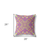 26" X 26" Purple And Yellow Broadcloth Floral Throw Pillow