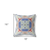 16" X 16" Cream Geometric Indoor Outdoor Throw Pillow
