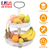 2 Tier Serving Tray Round Farmhouse Kitchen Table