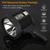 30000LM Rechargeable LED 