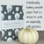 Charcoal Pumpkins &Ghosts Pattern A5-ish size Handmade Saddle Bound Notebook