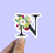 Spring Flower N Vinyl Sticker
