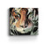 Staring Tiger Portrait Unframed Print Wall Art Polyester