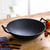 Commercial Cast Iron Wok FryPan Fry Pan with Double Handle