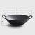 Commercial Cast Iron Wok FryPan Fry Pan with Double Handle