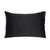 Black Dreamy Set Of 2 Silky Satin Standard Pillowcases