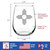 Flag of New Mexico Stemless Wine Glass - New Mexicans Gifts