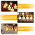6Pack Rechargeable Tea Lights 