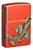 Zippo Dragon 540 Fusion Tumbled Brass Lighter 