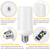 2Pcs E27 LED Flame