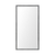 Rectangle Grey Accent Mirror With Driftwood Quality Frame