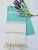 Sand Resistant Beach Towel, Bath towel,Turkish Throw Aqua