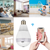 WiFi Light Bulb Camera 960P Security 