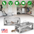2Pack 11.81x5.63x4.45In 2-Door Humane Rat 