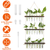 3-Tier Wall Hanging Planter Glass Hydroponic Vase 
