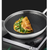 Stainless Steel Fry Pan  Frying Pan Top Grade Cooking Non Stick Interior Skillet with Lid