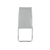 Set of Four White And Silver Upholstered Faux Leather Dining Side Chairs
