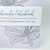 Lilac Inked Flowers Style 1 Handmade Saddle Bound A5 ish sized Notebook