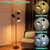 Black Tree Standing Floor Lamp