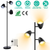 Black Tree Standing Floor Lamp