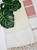 THROW BLANKET 100% COTTON Easy fold throw