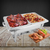 L Dual Tray Stainless Steel Chafing Food Warmer Catering Dish