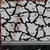 36" Black White And Orange Halloween Ghost Solid Wood Porch Sign