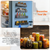 4Pcs Spice Rack Strong Magnetic Seasoning Storage Shelf 