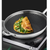 Stainless Steel Fry Pan  Frying Pan Top Grade Non Stick Interior Skillet with Helper Handle and Lid