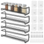 4Pcs Wall Mount Spice Racks 