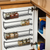 4Pcs Wall Mount Spice Racks 