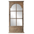 Rectangular Rustic Door Design Leaning Mirror With Door Hinge