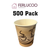 Ferluccio Hot Paper Coffee/Tea Cups 