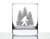Bigfoot Whiskey Rocks Glass - Sasquatch Gifts and Decor