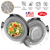 2Pcs 4.53in Kitchen Sink Strainer 