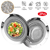 2Pcs 4.53in Kitchen Sink Strainer 