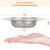 2Pcs 4.53in Kitchen Sink Strainer 