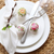 Fine Julia porcelain 24 piece dinnerware set for 6 