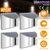 4Pcs Solar Powered Deck Lights 